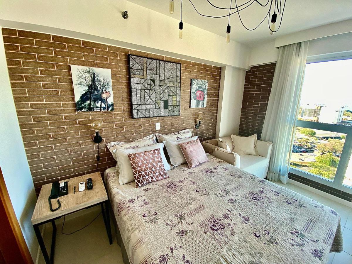 Апартаменты Ed Saint Moritz, Flat Com Garagem 02, Shn No Coracao De Бразилиа Экстерьер фото